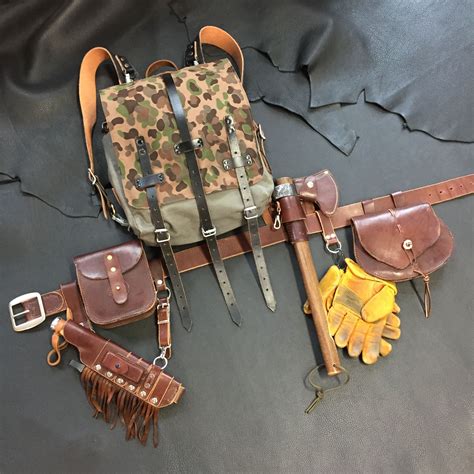 bushcraft belt rig.